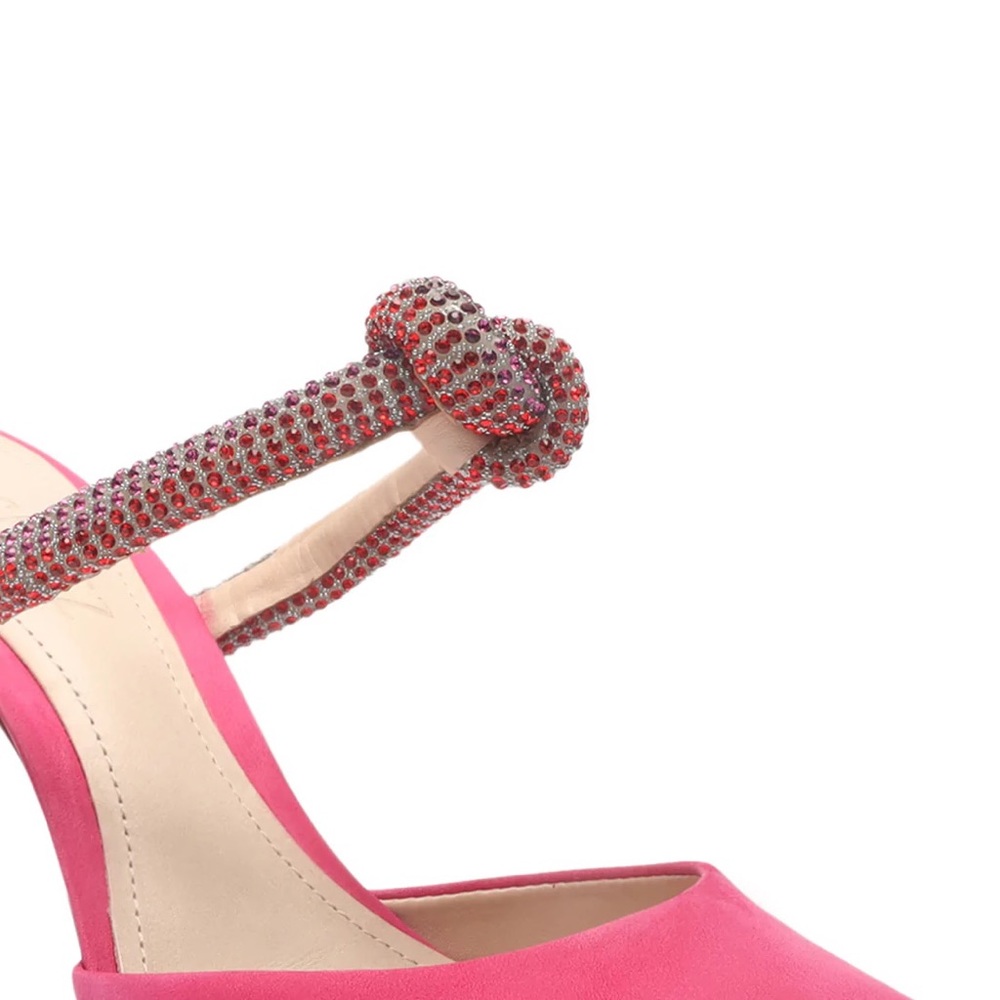 Schutz Pearl Leather Mule - Picture 6 of 6